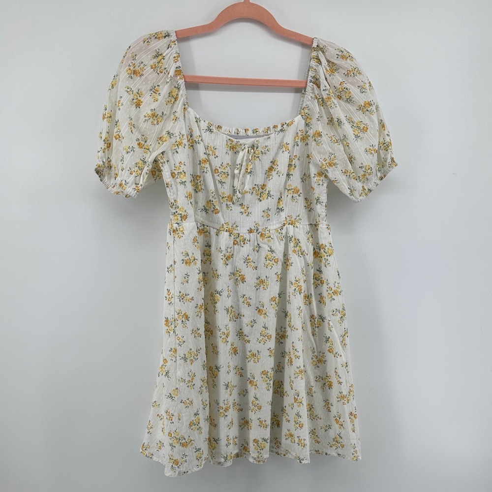 Altar'd State Cottagecore Romantic Floral Mini Summer Garden Party Dress SzM